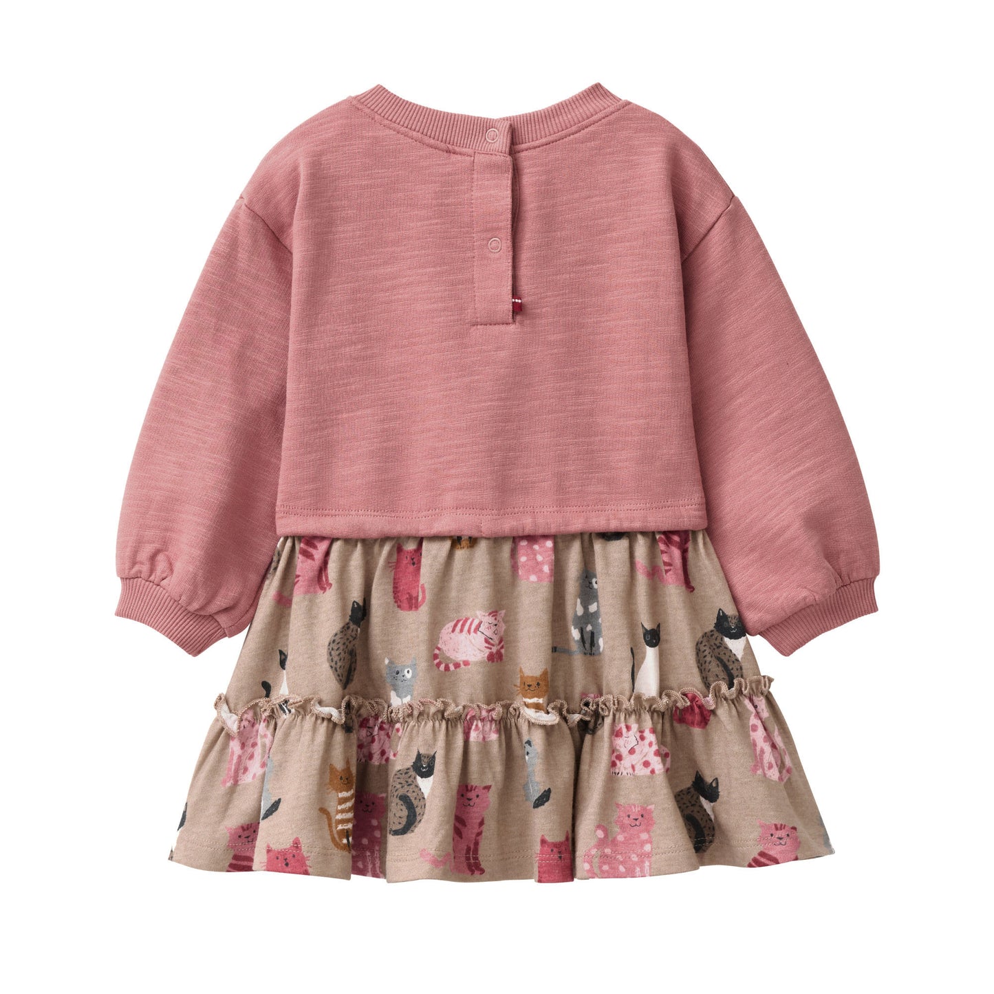 People Wear Organic Sweat-Kleid GOTS