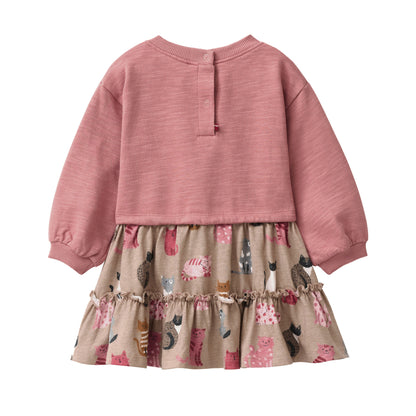 People Wear Organic Sweat-Kleid GOTS