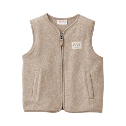 People Wear organic Fleece-Weste GOTS