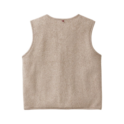 People Wear organic Fleece-Weste GOTS