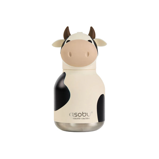 Asobu Trinkflasche Mini Bestie Ivy The Mini Cow mit Schlüsselring