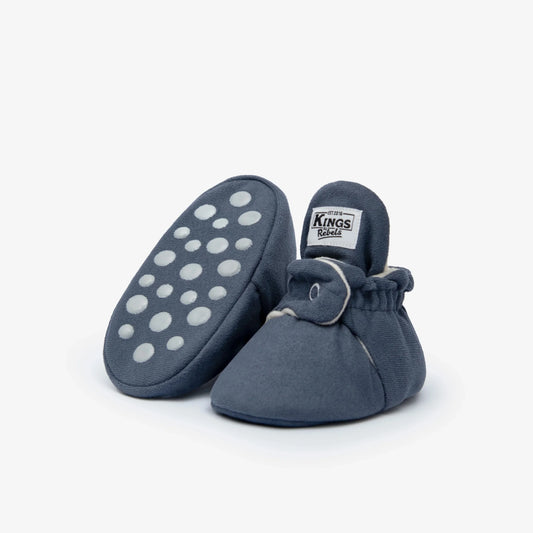 Kings & Rebels Booties Gamuza Gripper - Night Blue
