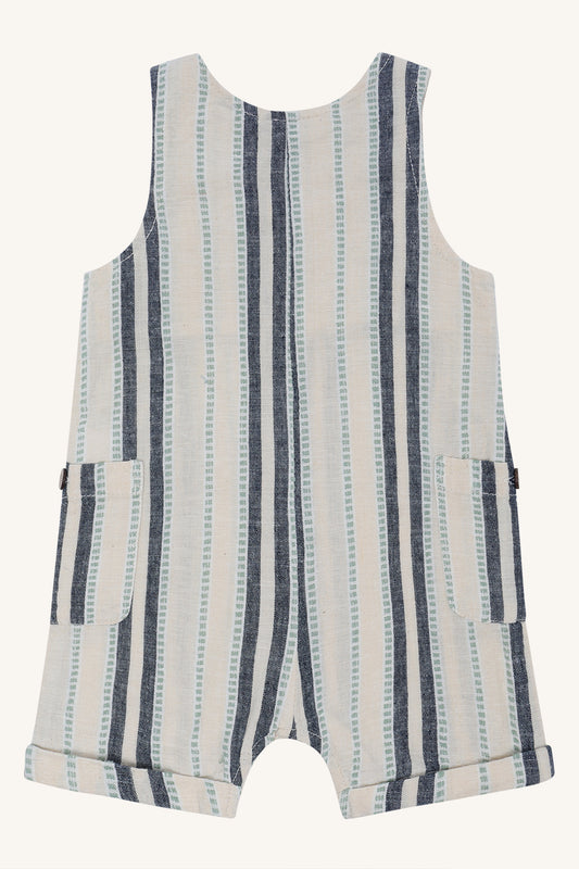 Hust & Claire Kurzoverall 'HCMik Holiday' aus Baumwolle und Leinen