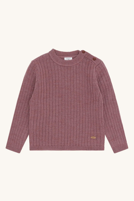 Hust and Claire Pullover gerippt aus Wolle