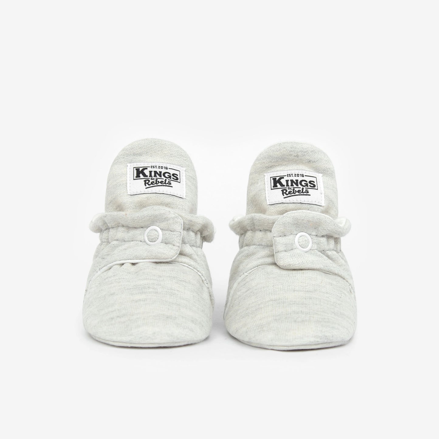Kings & Rebels Booties Cotton Gripper Light Grey