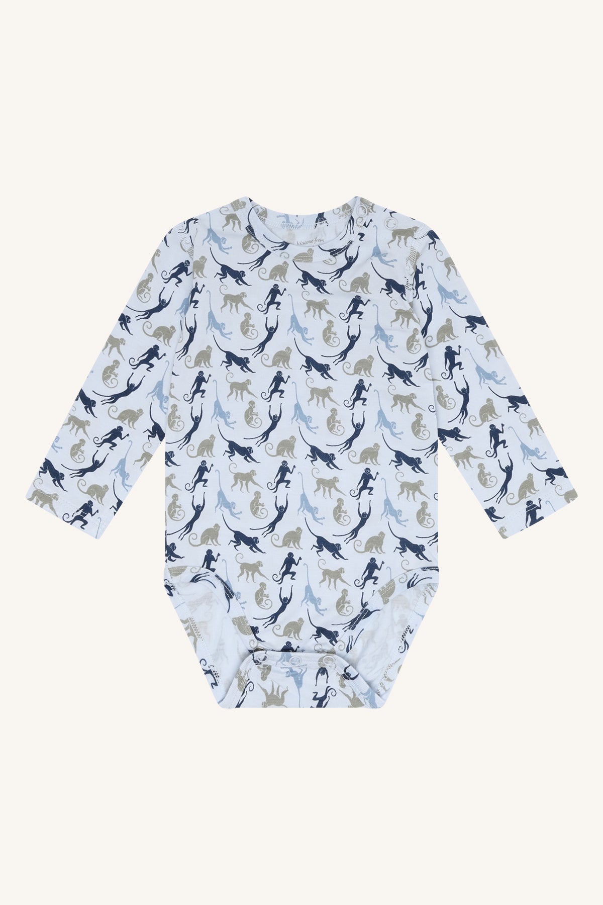 Hust & Claire Body Langarm 'Monkey Sun' aus Bambusviskose