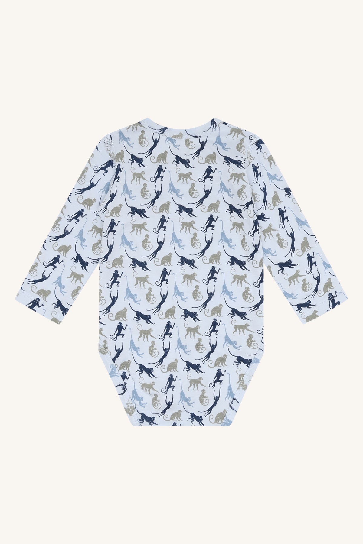 Hust & Claire Body Langarm 'Monkey Sun' aus Bambusviskose