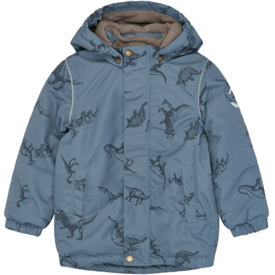 Mikk-Line Winterjacke mit Dinoprint (20.000 mm Wassersäule)