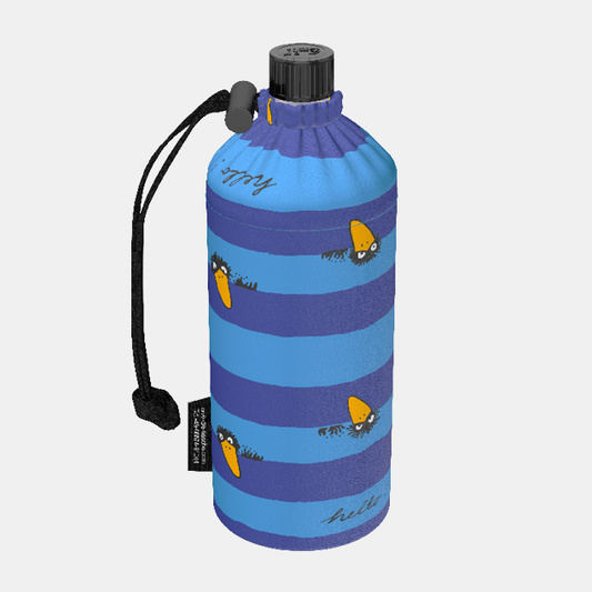 Emil Flasche Rabe blau 0,4l
