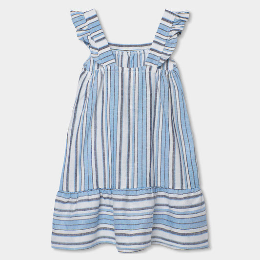 Boboli Gestreiftes Sommerkleid aus Leinen