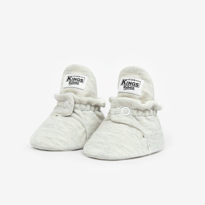 Kings & Rebels Booties Cotton Gripper Light Grey