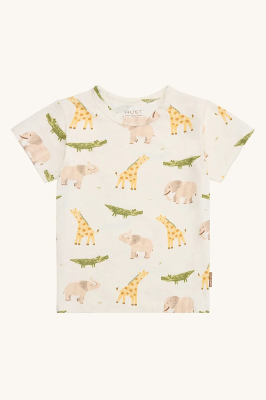 Hust and Claire T-Shirt Croco and friends GOTS