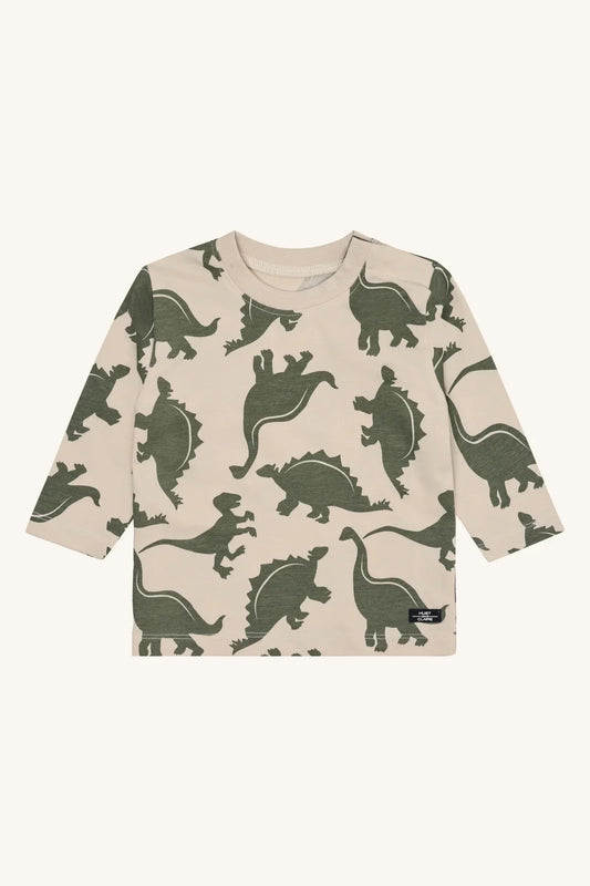 Hust and Claire Langarmshirt mit Dino-Alloverprint
