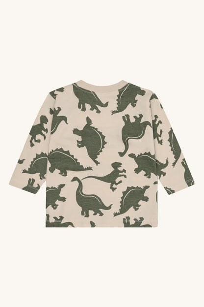Hust and Claire Langarmshirt mit Dino-Alloverprint