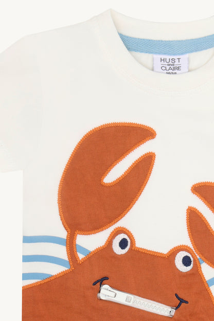 Hust & Claire T-Shirt 'HCAnton Crab'