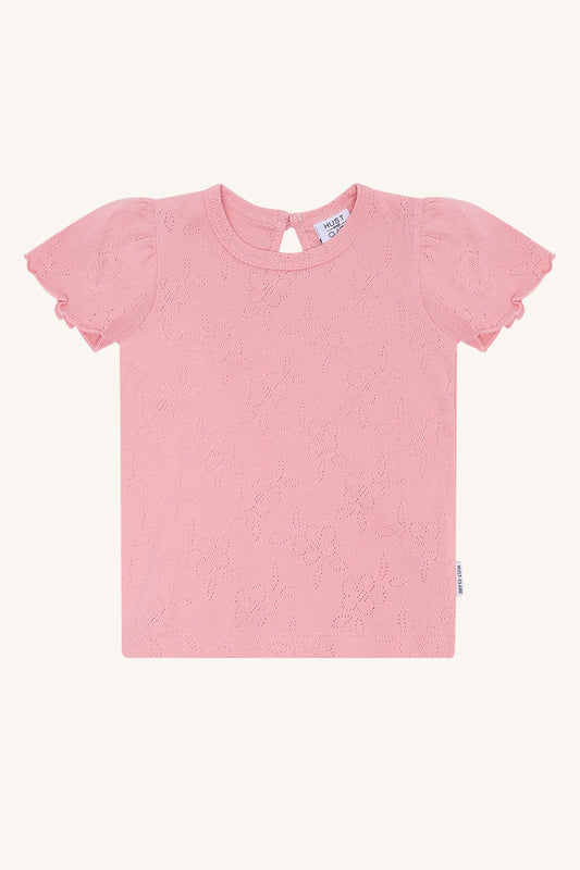 Hust & Claire T-Shirt Pointelle 'HCAlma basic' GOTS