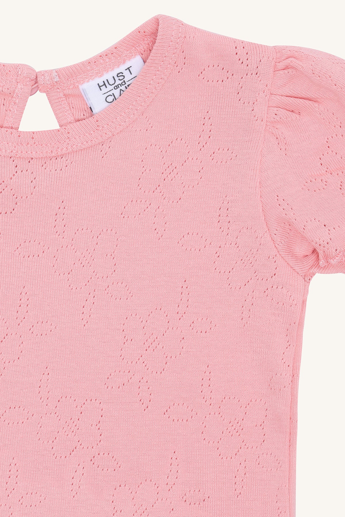 Hust & Claire T-Shirt Pointelle 'HCAlma basic' GOTS