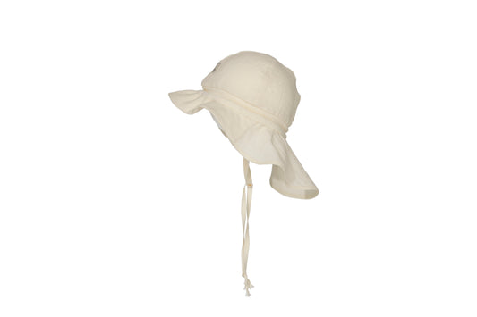 Pickapooh Sonnenmütze Feuerwehr Strick in Natur