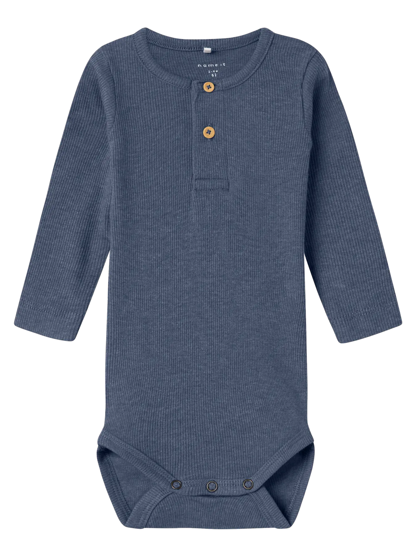 Name it Body Langarm basic gerippt