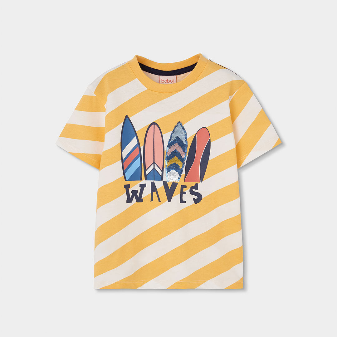 Boboli T-Shirt mit Surfprint