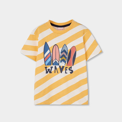 Boboli T-Shirt mit Surfprint