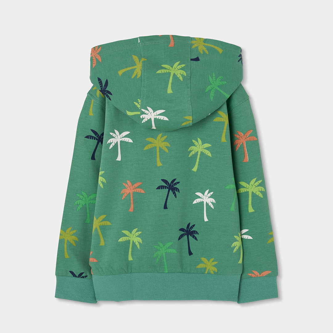 Boboli Sweatjacke mit Palmenprint
