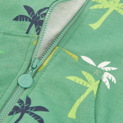 Boboli Sweatjacke mit Palmenprint