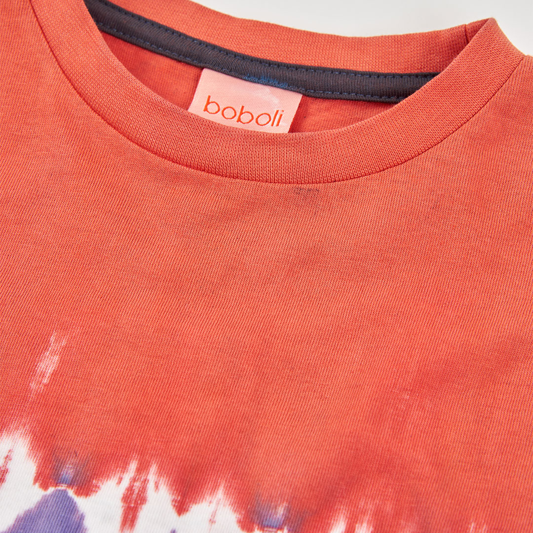 Boboli T-Shirt mit Batikmuster