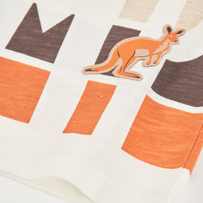 Boboli T-Shirt mit Känguru-Print