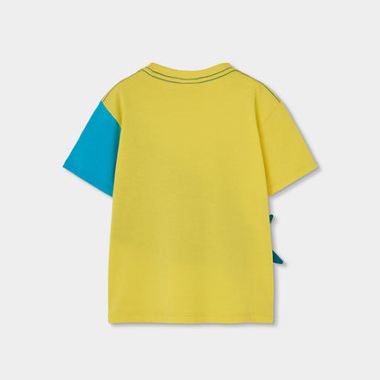 Boboli T-Shirt mit Haifisch-Applikation