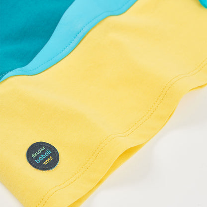 Boboli T-Shirt mit Haifisch-Applikation