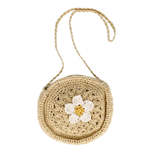 maximo KIDS GIRL-Tasche, gehäkelt Futter