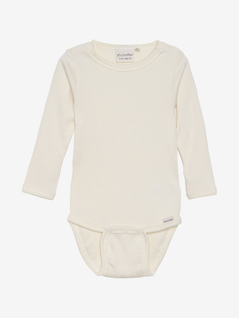 Minymo Body Langarm gerippt