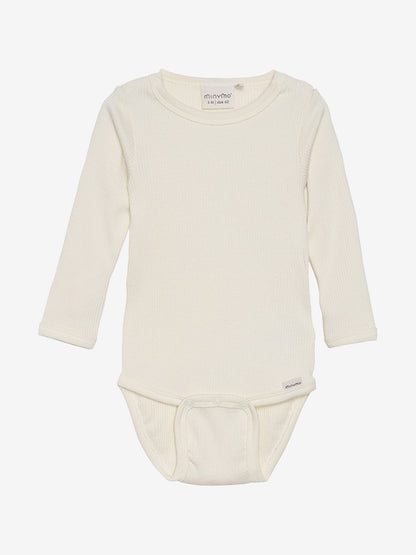 Minymo Body Langarm gerippt