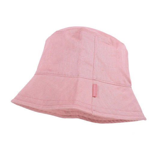 maximo GOTS MINI-Hut,Leinenoptik, uni Futter, UV 50