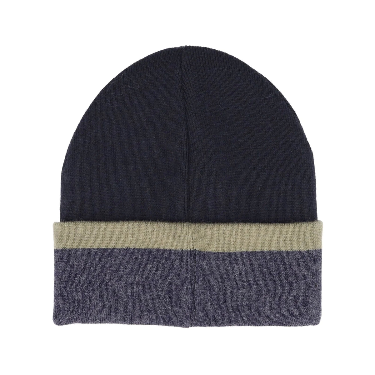 Maximo KIDS-Beanie, Umschlag Streifen, doppelt