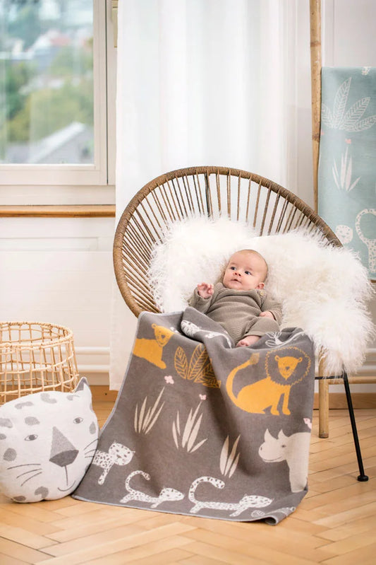 Babydecke JUWEL “Dschungel” von David Fussenegger