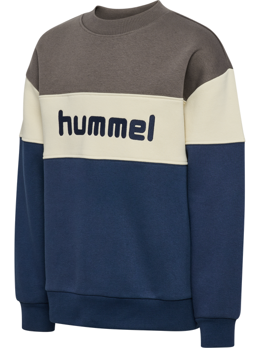 Hummel Sweatshirt mit Blockstreifen
