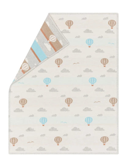 DaviDFussenegger Babydecke "Ballons" GOTS