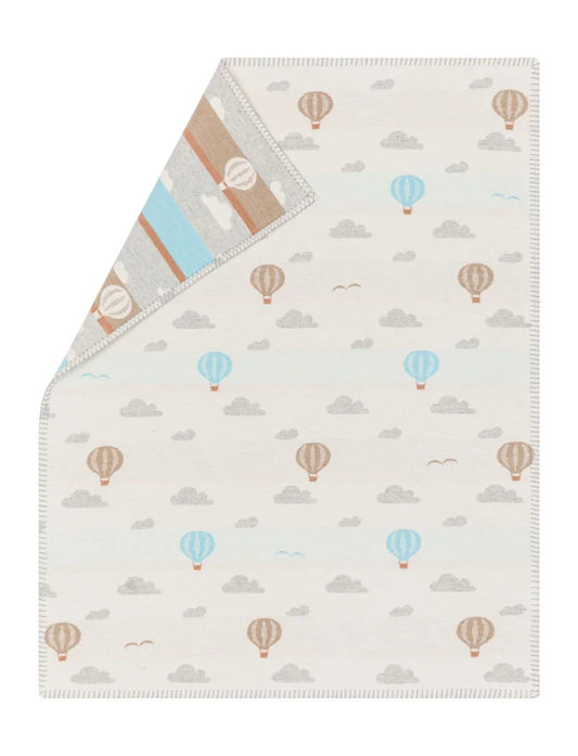 DaviDFussenegger Babydecke "Ballons" GOTS