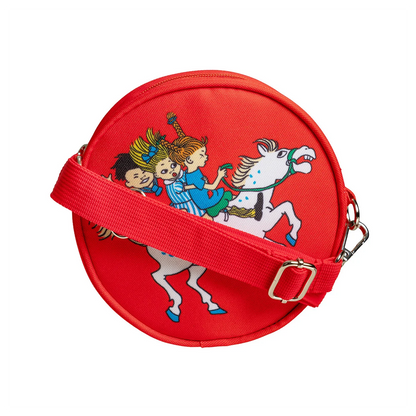 Martinex Pippi Langstrumpf Schultertasche Rot 'Hupsu Bag Hackney Red'
