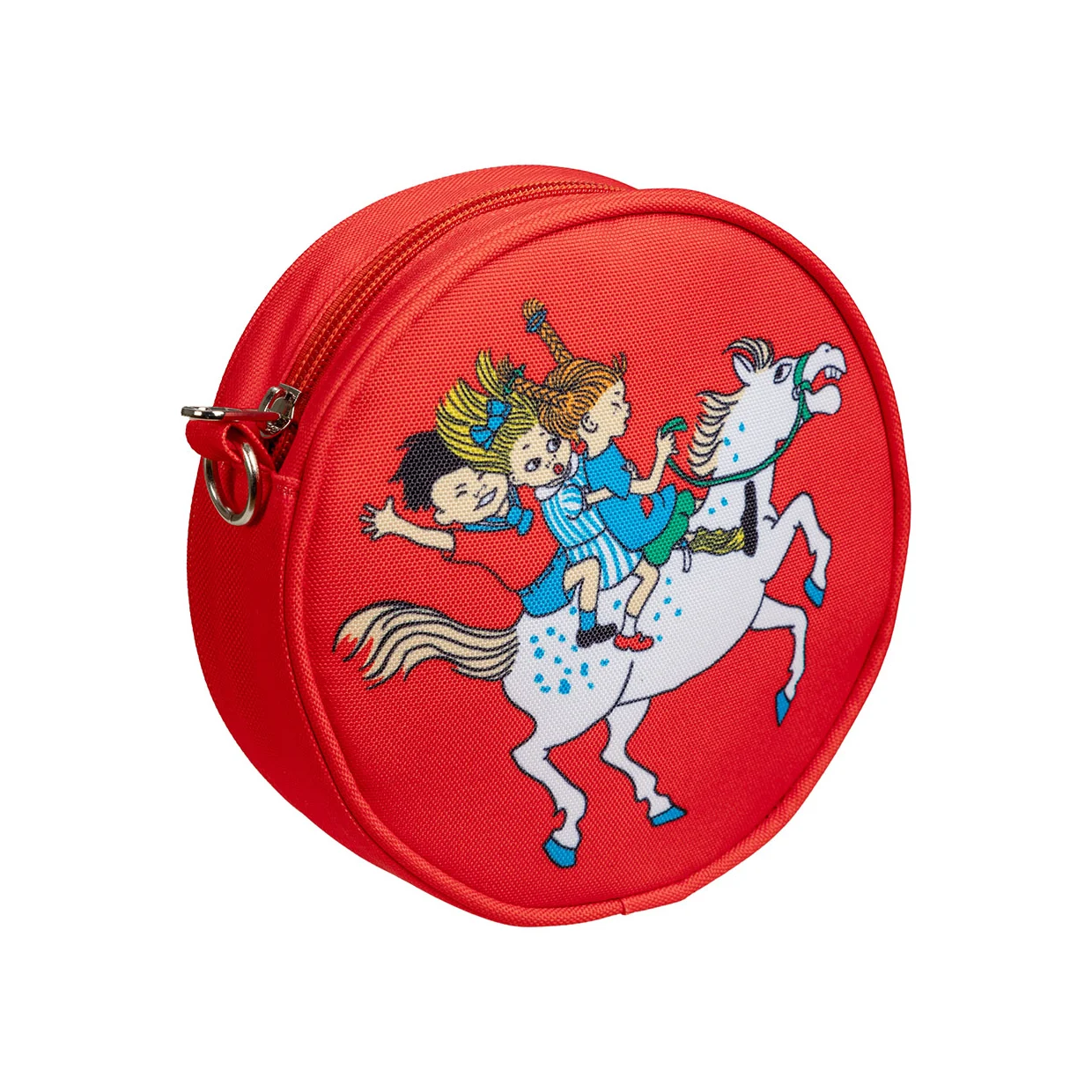 Martinex Pippi Langstrumpf Schultertasche Rot 'Hupsu Bag Hackney Red'
