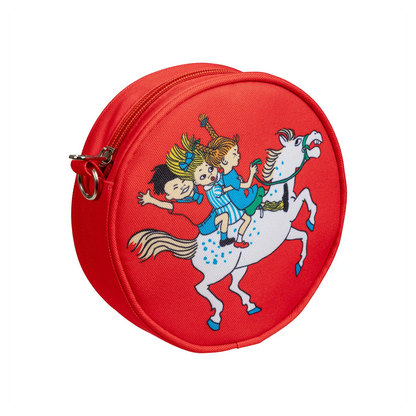Martinex Pippi Langstrumpf Schultertasche Rot 'Hupsu Bag Hackney Red'