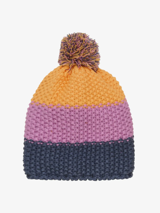 Color Kids Knallige Mütze mit Bommel Colorblock