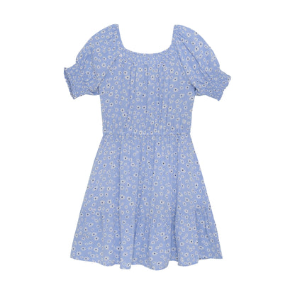 Creamie Kleid Kurzarm mit Blümchen