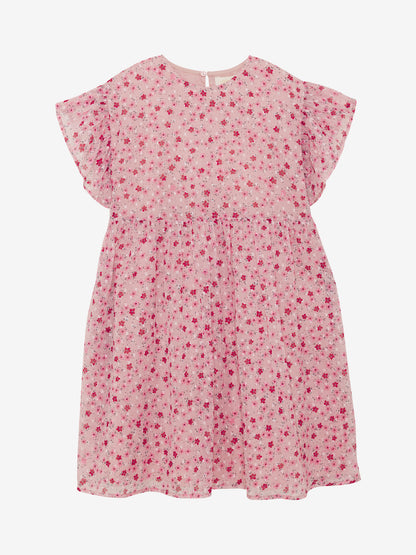 Creamie Leichtes Kurzarmkleid