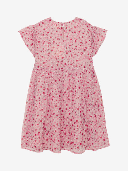 Creamie Leichtes Kurzarmkleid