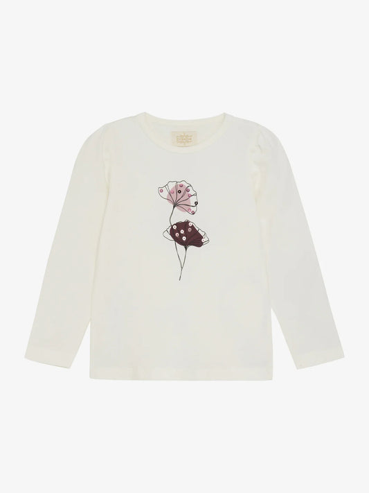 Creamie Langarmshirt mit floralem Print
