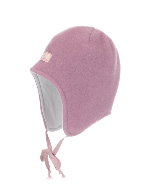 Pickapooh Mütze Jack aus Wollfleece in alt rosé