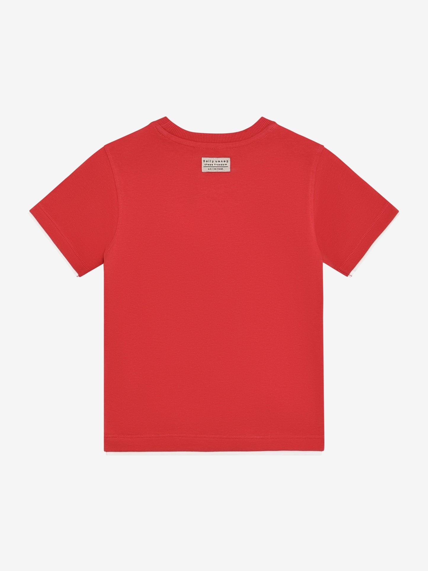 Daily7Kids Rotes T-Shirt GOTS